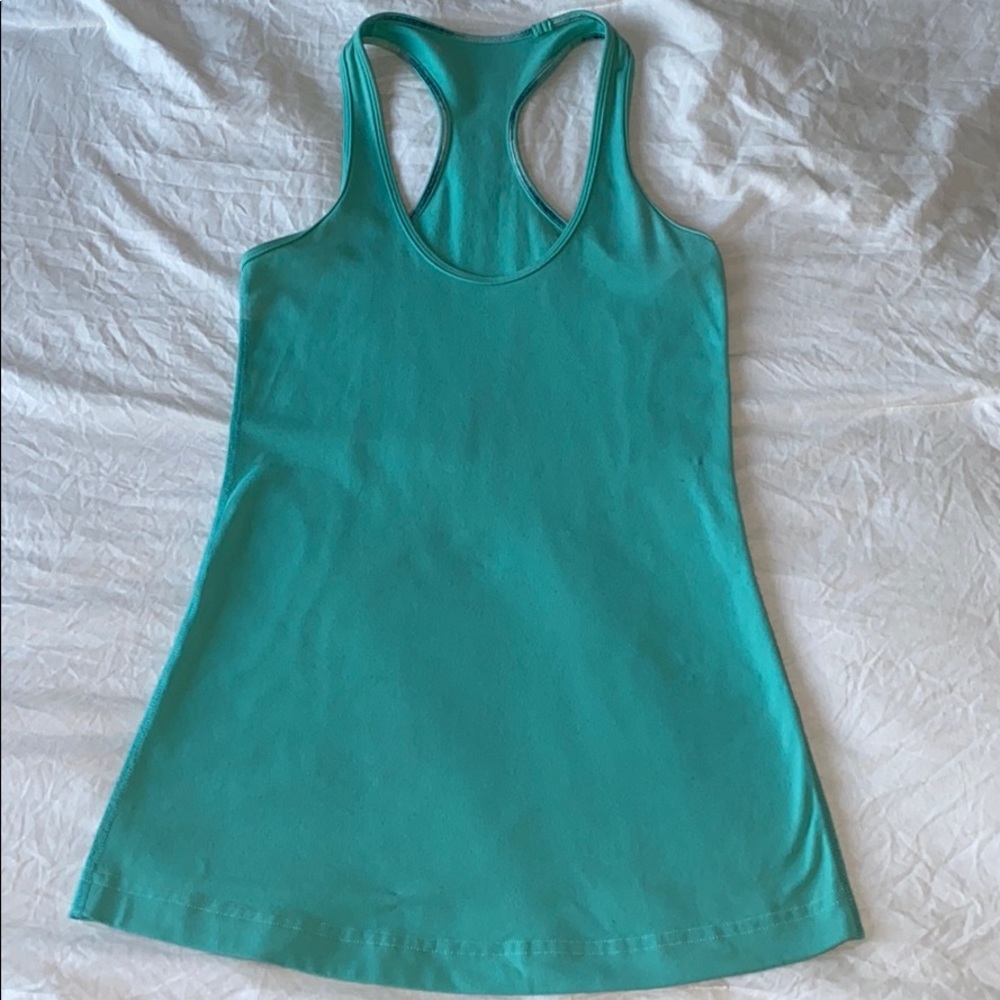 Teal/green Lululemon Tank Top
